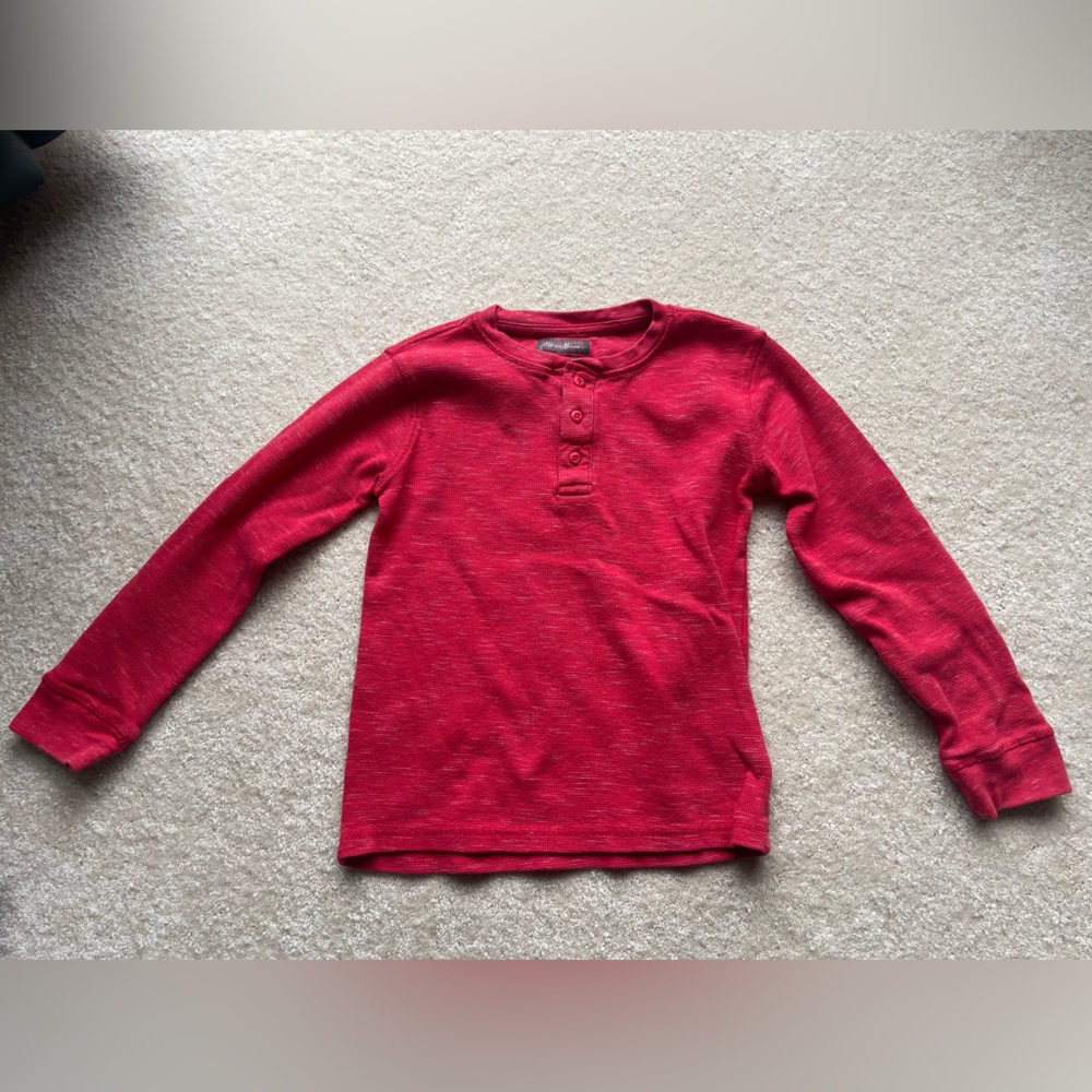 Boys Eddie Bauer, red, size 10/12